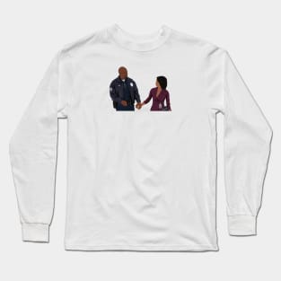 Wade Grey Long Sleeve T-Shirt